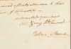 Revolutionary War Letter, General John Stark to Colonel Willett