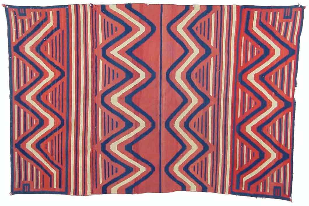 a classic navajo blanket circa 1870 - sold for $126,500 at the Cobbs Auction